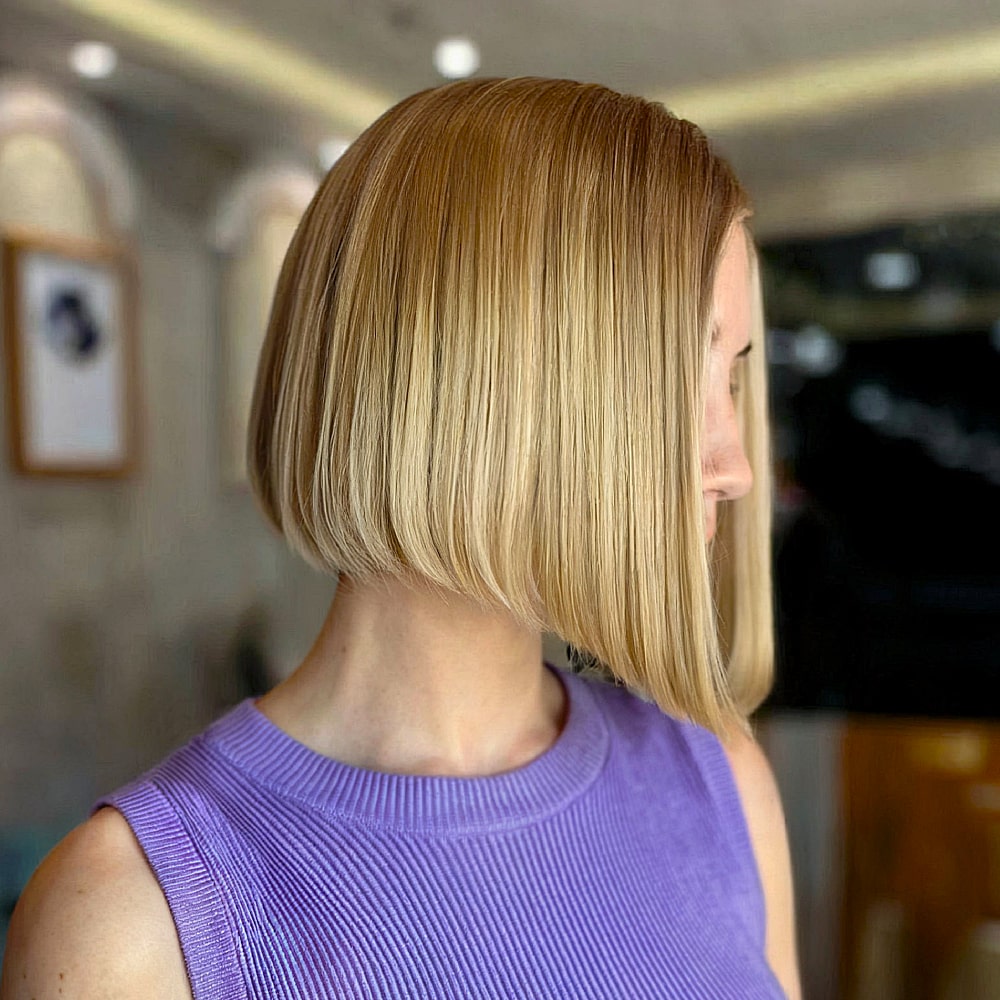 Bouncy Bob Cut in An A-Line