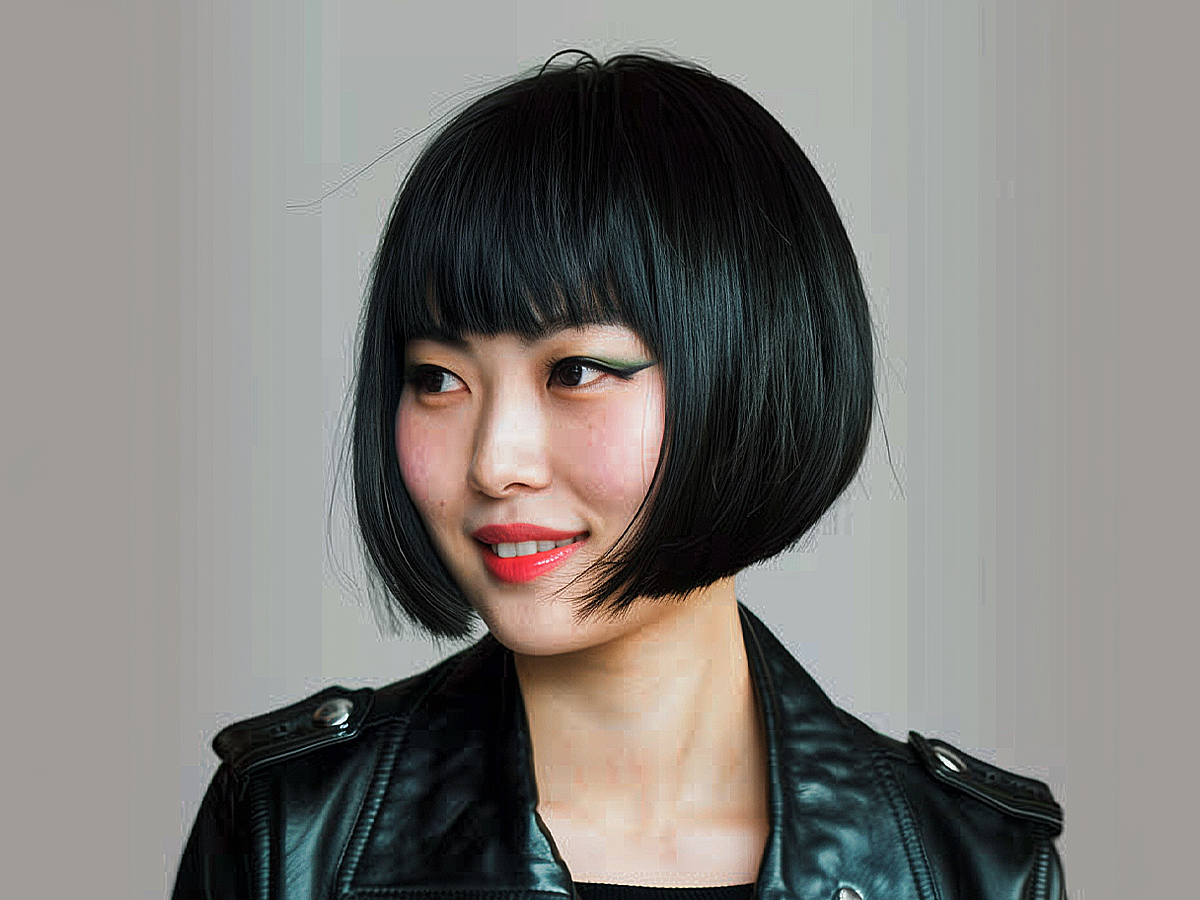 Chic chinese bob haircut