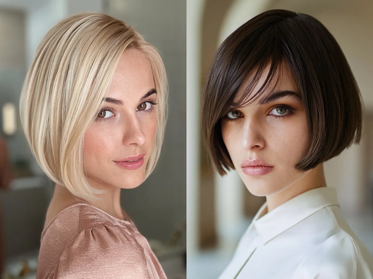 Chic pinch bob haircuts for women