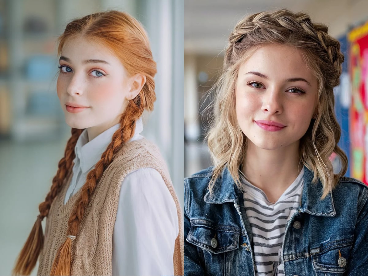 Cute braided hairstyles for teens