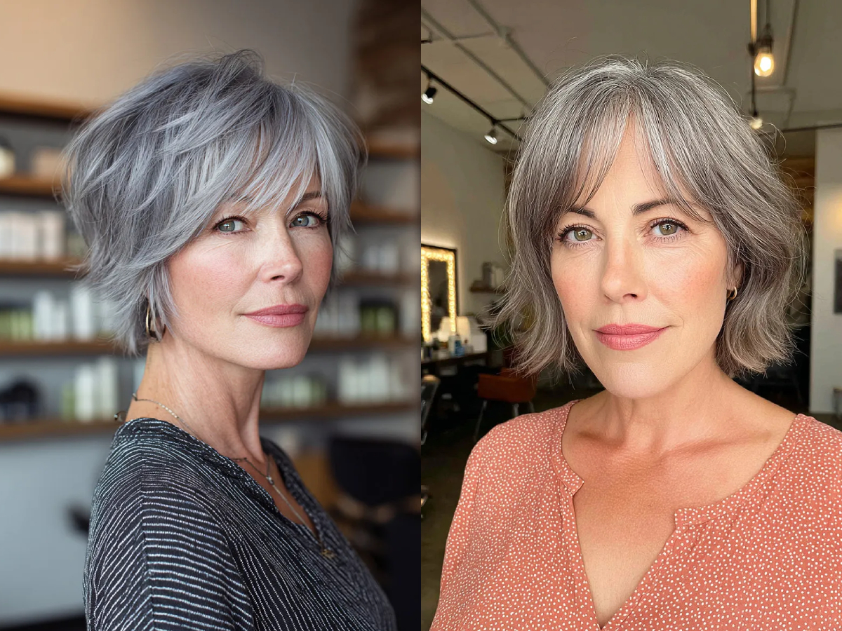 Fantastic hairstyles for short hair women over 50