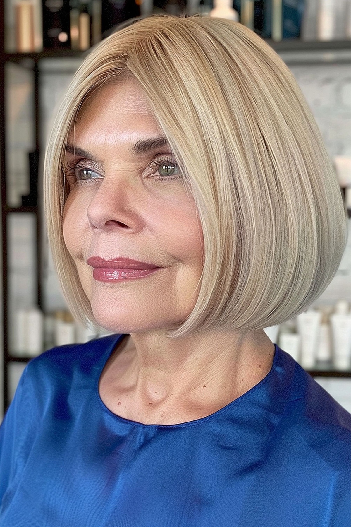 Flattering Cut for Women Over 50