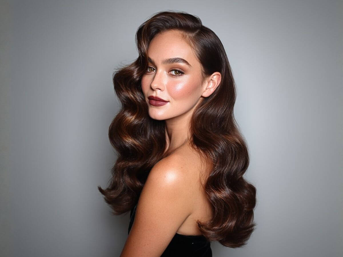 Glamorous red carpet hairstyles