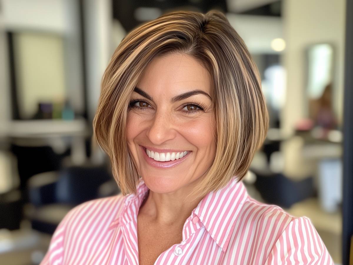 Gorgeous short bob hairstyles for thick hair