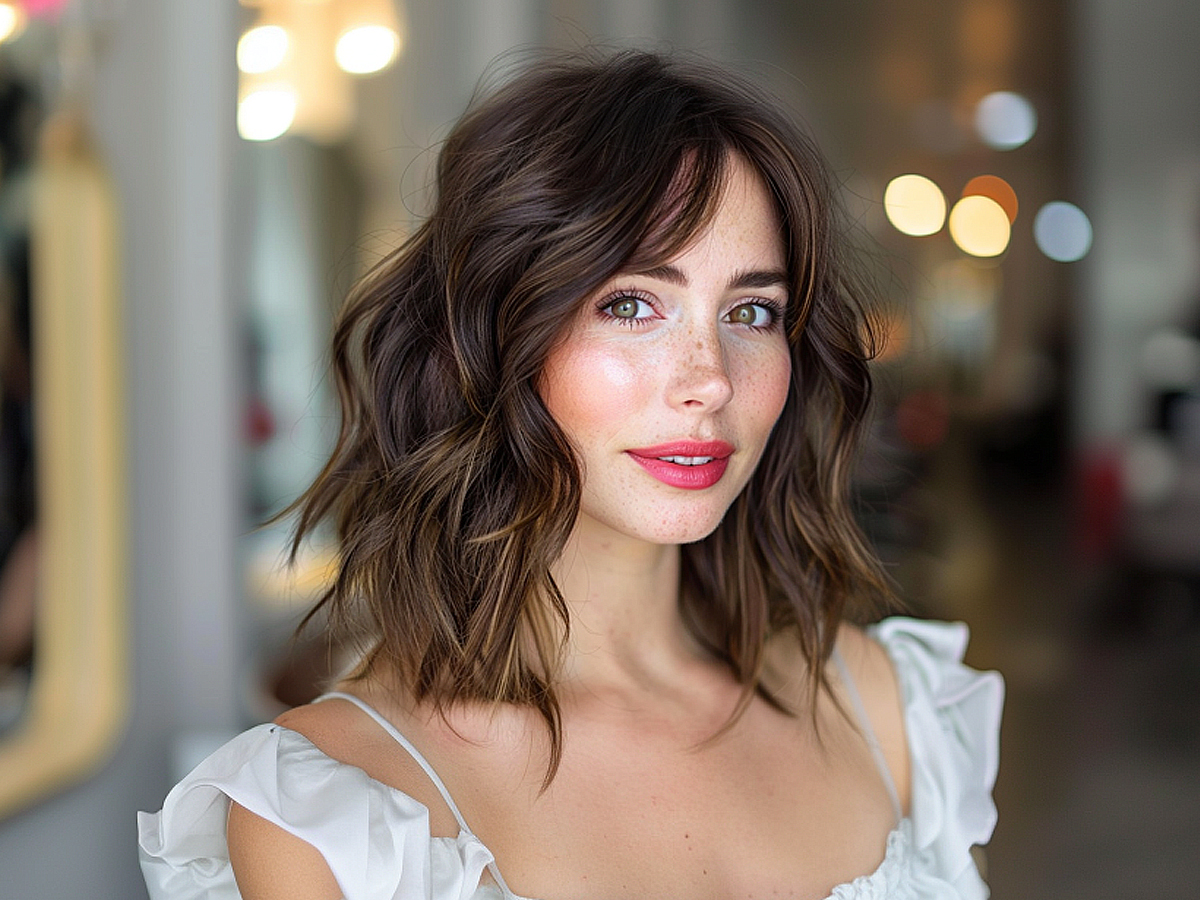 Gorgeous shoulder length hairstyles