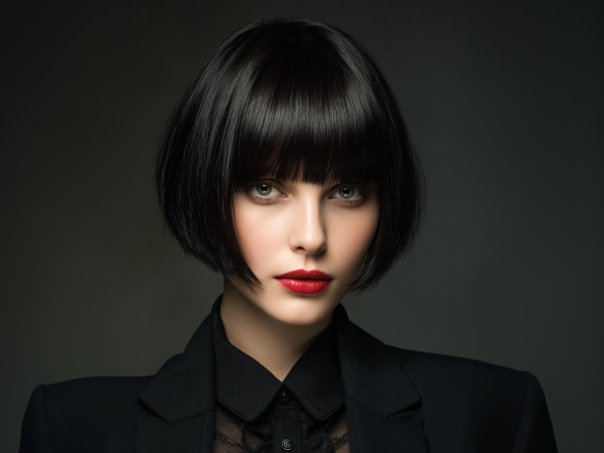 Goth bob haircuts