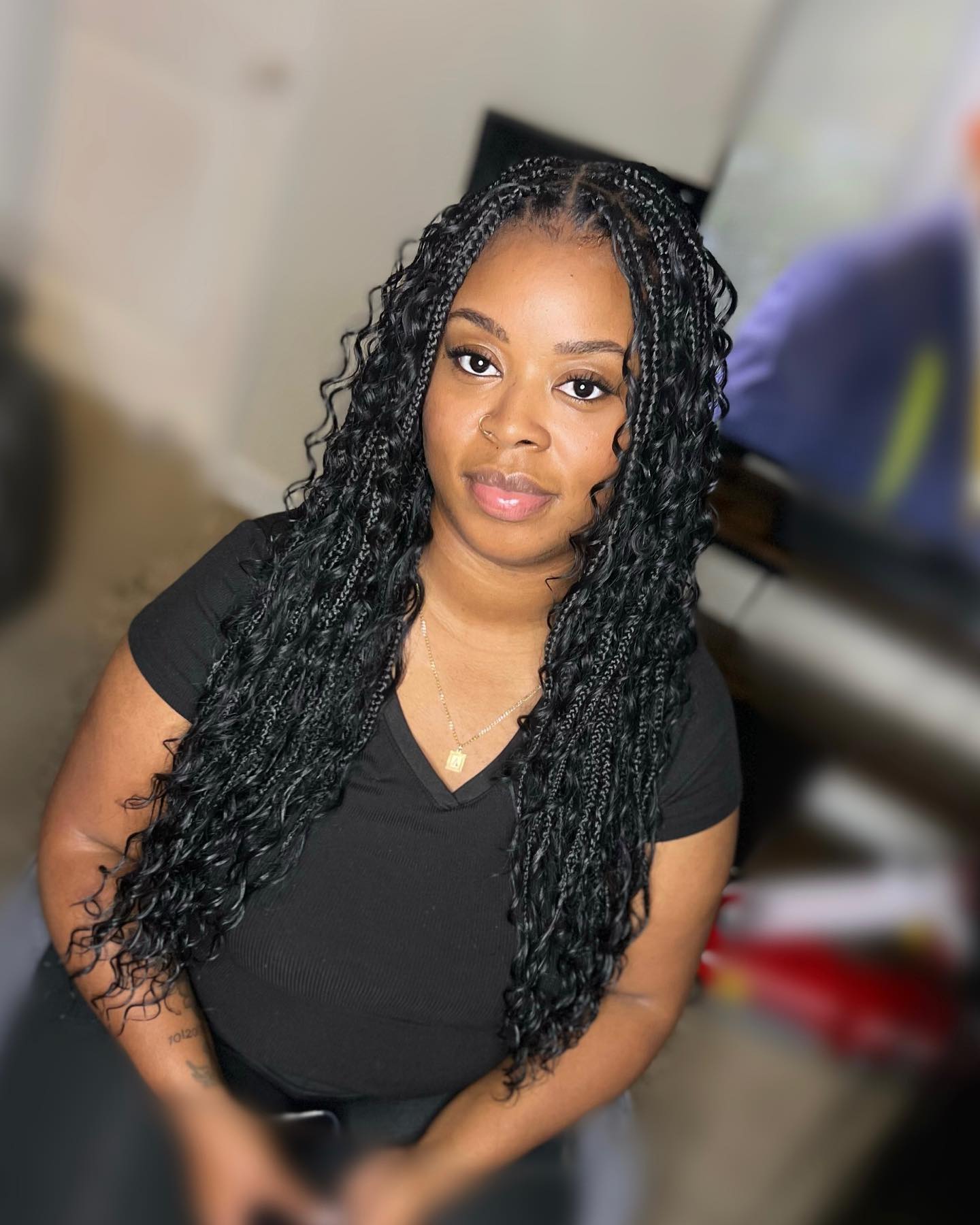 long and elegant havana twists with defined curls