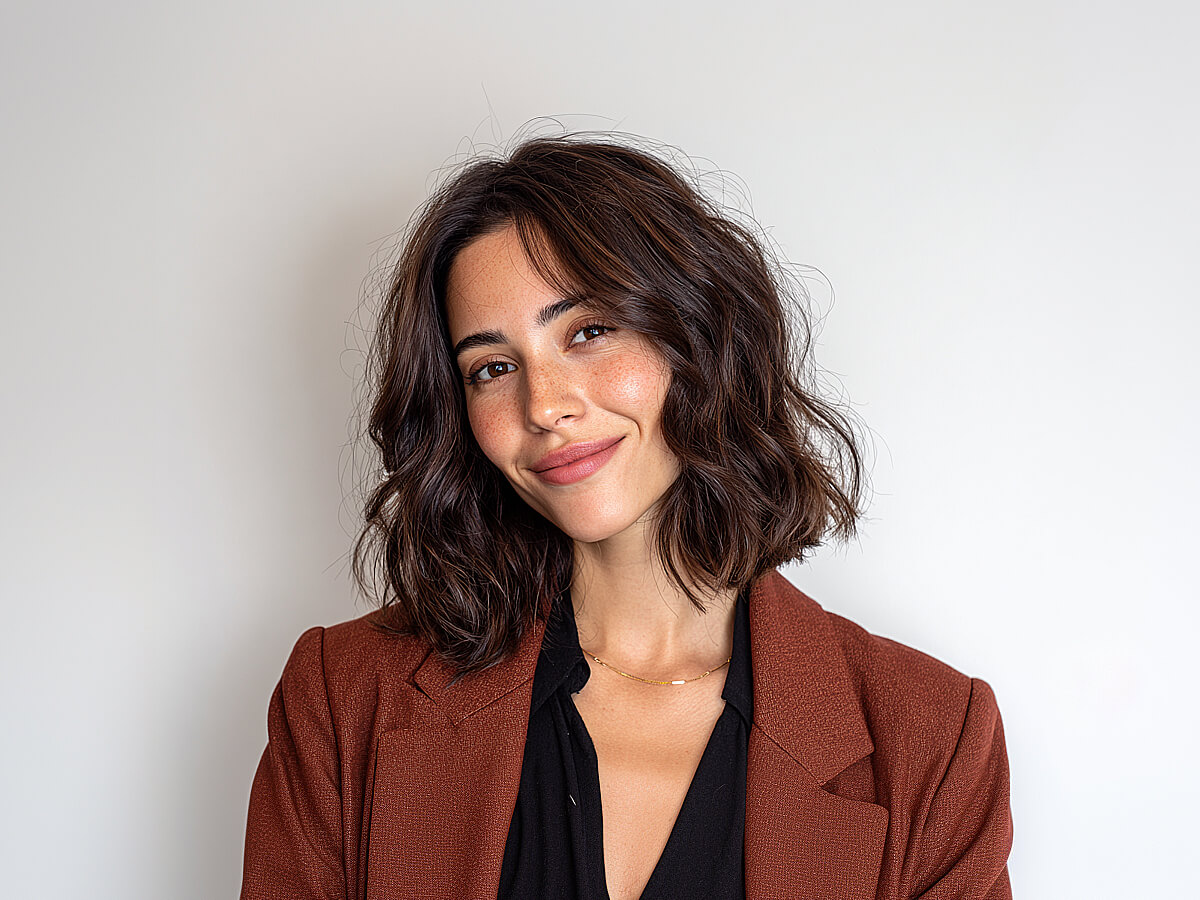 Low-maintenance haircuts for women with thick hair