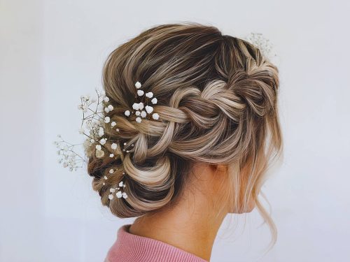 Messy updos hairstyles ideas