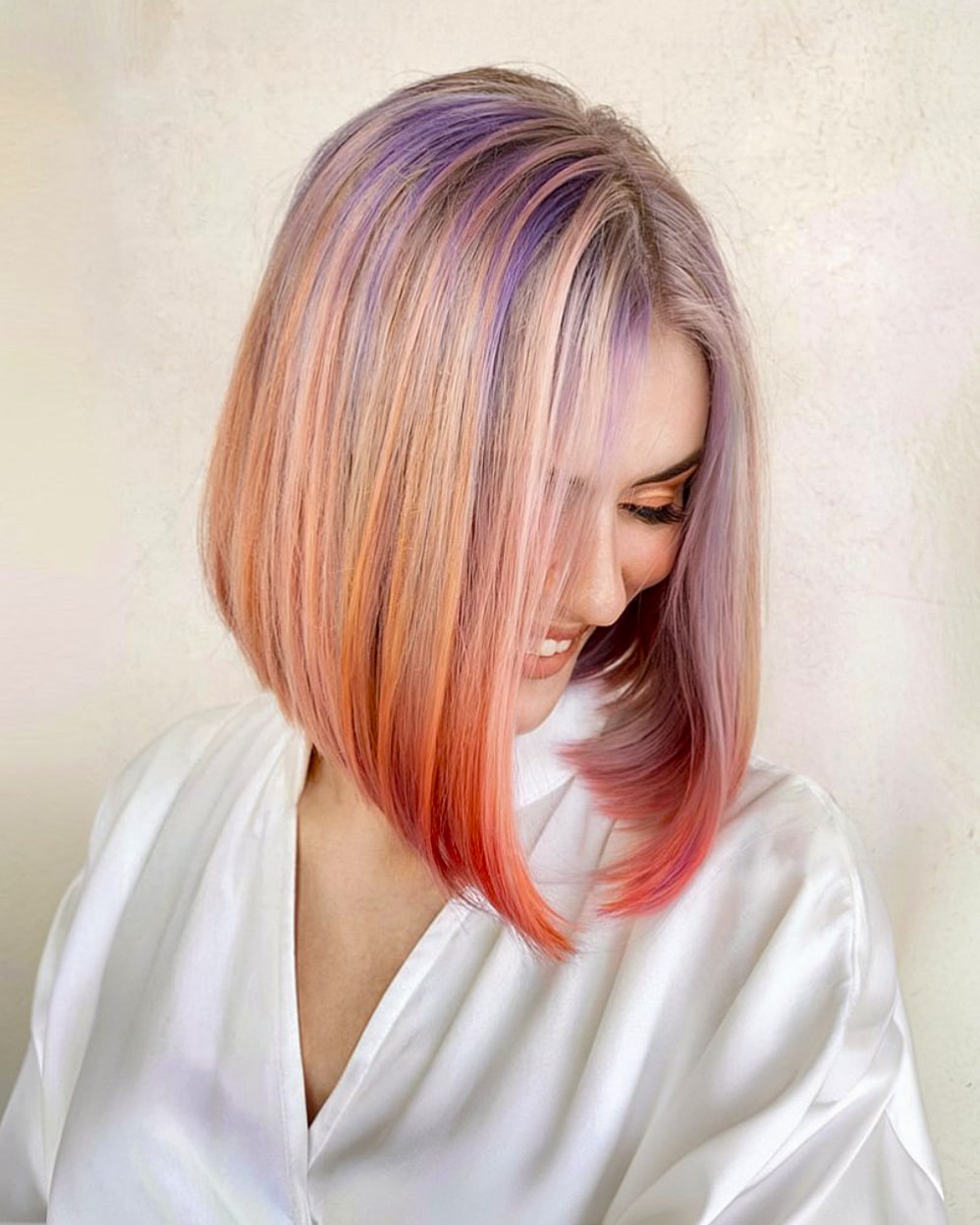 Purple Rooted A-Line