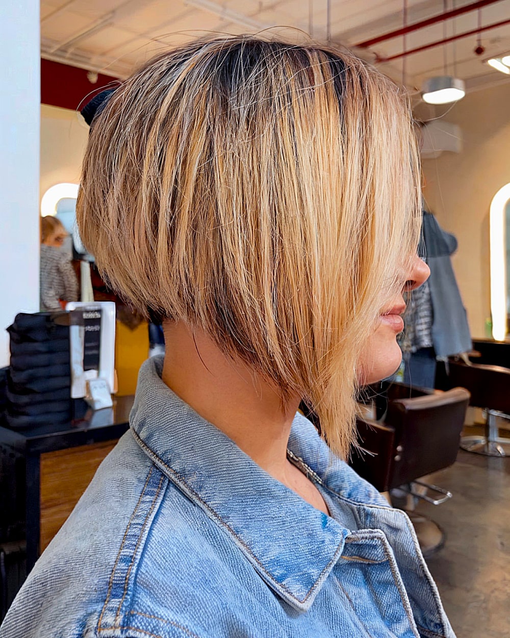 Sheared A-Line Bob