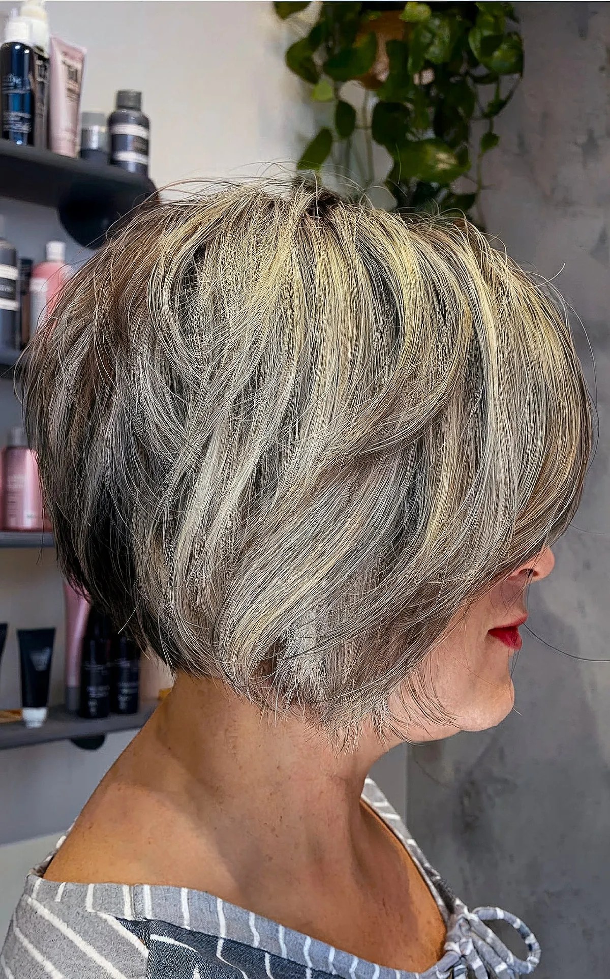 Stacked Bob for Thin Hair